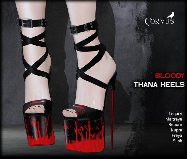 Corvus : Bloody Thana Heels