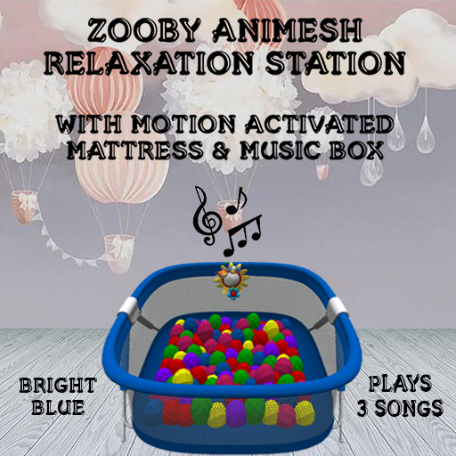 ZOOBY ANIMESH RELAXATION STATION DARK BLUE 