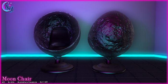 *NeverWish* Moon Chair - Eclipse