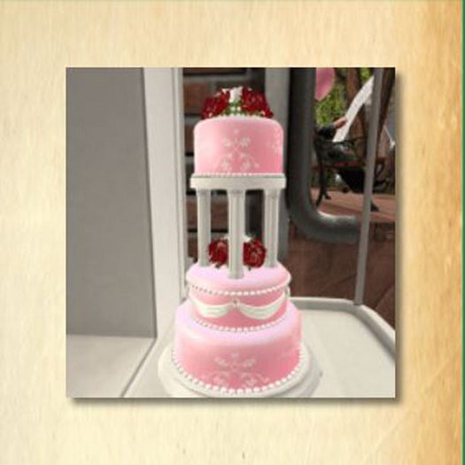 DFS Wedding Cake Strawberry Love