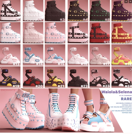 [Enchante'] - Selena Boots - Maitreya - #5