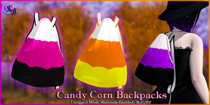 *NW* Candy Corn Backpack - Fatpack