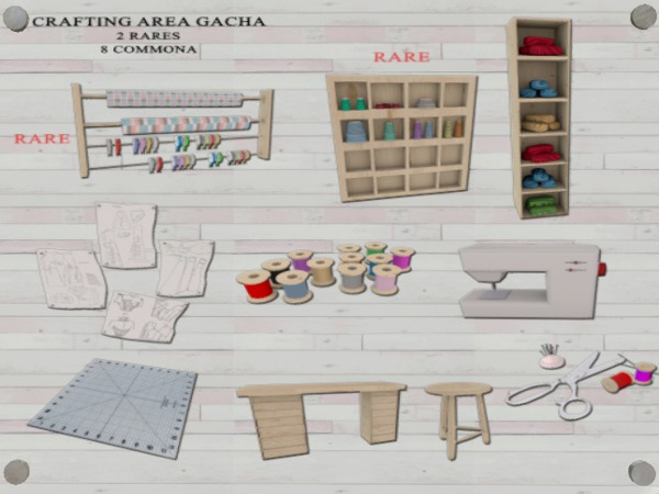 Candy Crunchers - Crafting - Spool Shelf - RARE