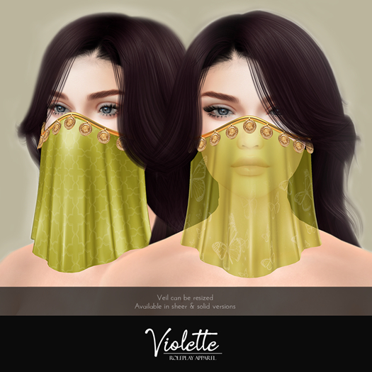 VIOLETTE - Veil Yellow - Fantasy