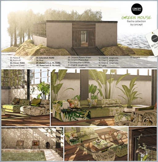 03. Concept} Green House: HOUSE RARE