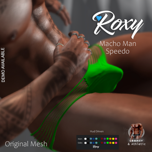 ROXY - Legacy + Athletic - Macho Man Speedo