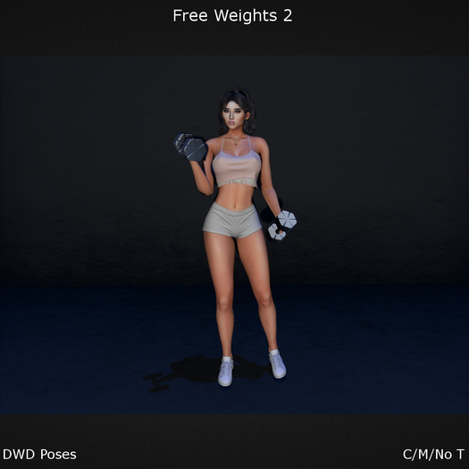 DWD Poses - Free Weight 2