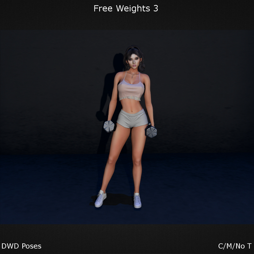 DWD Poses - Free Weight 3