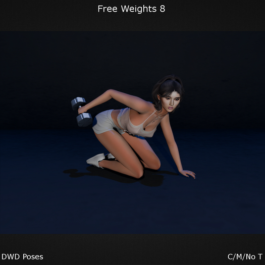 DWD Poses - Free Weight 8