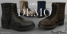 Demo Ronald Male Boots - Shoes Fatpack Colors - Signature Gianni, Belleza Jake , Legacy - FashionNatic