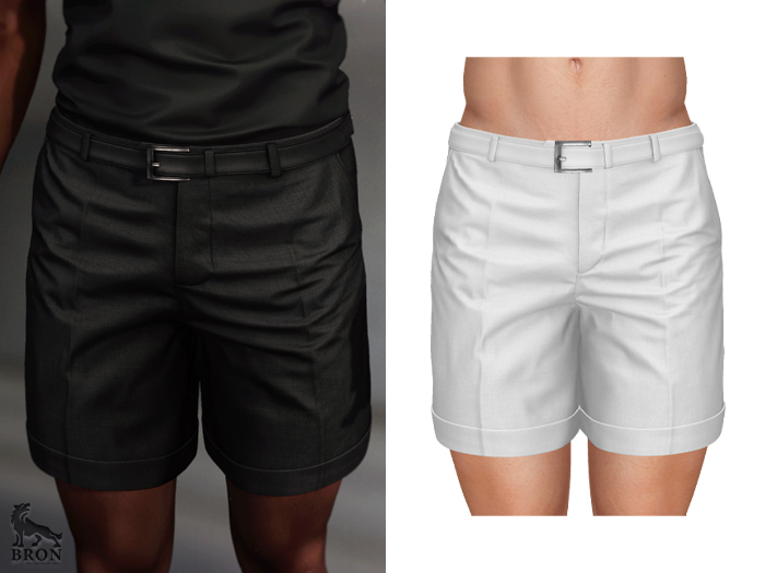 BRON - Lukas Shorts - White 