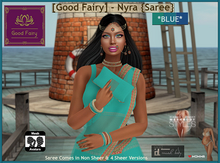 [Good Fairy] - Nyra {Saree} *BLUE*