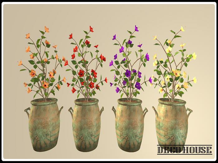 Hibiscus In Jar (4 Colors)