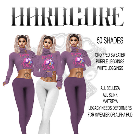 50 SHADES WOMENS SET