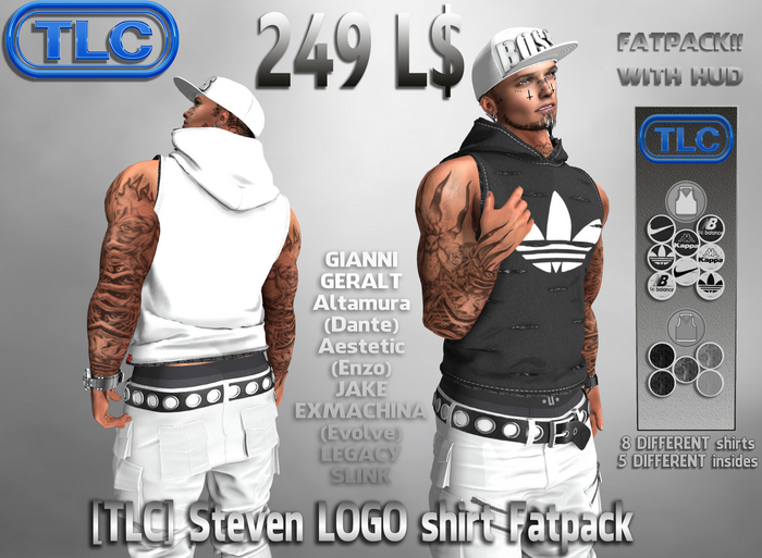 [TLC] Unpacker Steven shirt LOGO Fatpack