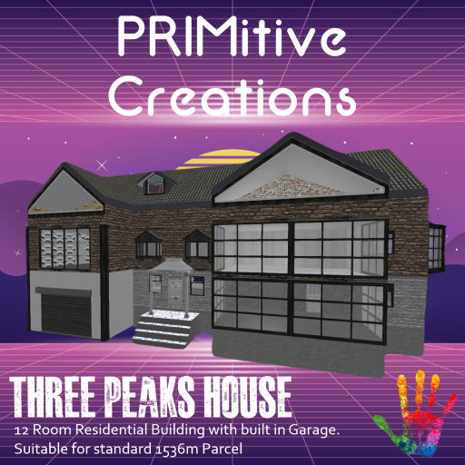 PRIMitive Creations - 3 Peaks House