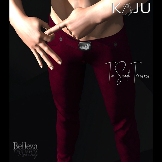 KAJU -Tim Suede Trousers - FATPACK 
