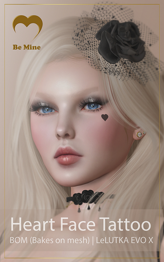 Be Mine - Heart face