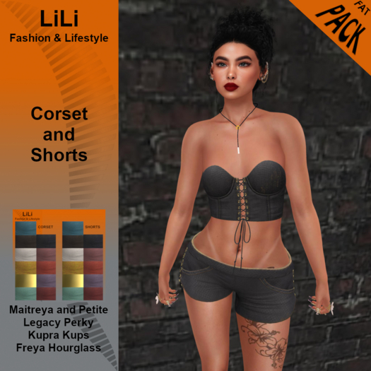 LiLi - Corset n Shorts