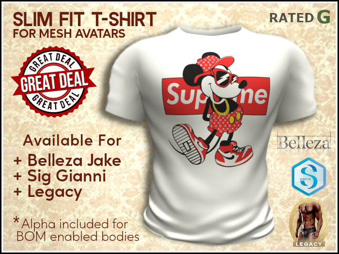 Supreme Mickey T Shirt