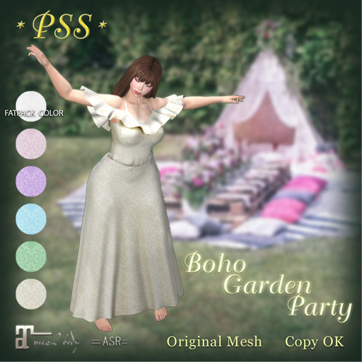 *PSS* Boho Garden Party Dress fatpack