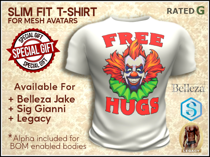 DEMO GIFT Free Hugs T Shirt