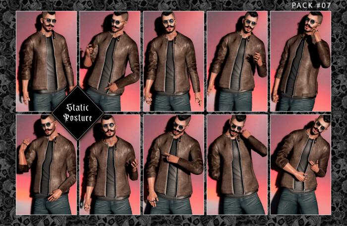 =Static Posture= Pack #07