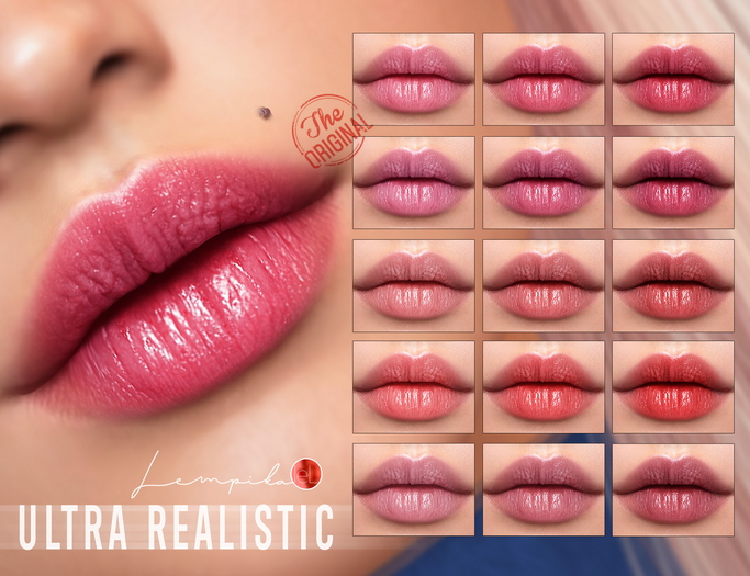 Lempika - 15 Lips Ultra Realistic Lelutka Evox #15