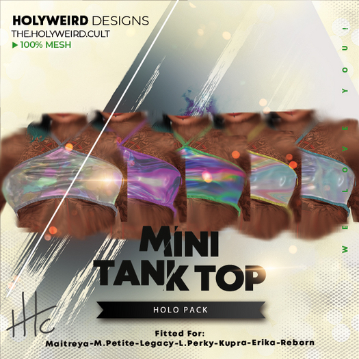 .:tHc:. Mini Tank - Holo Pack