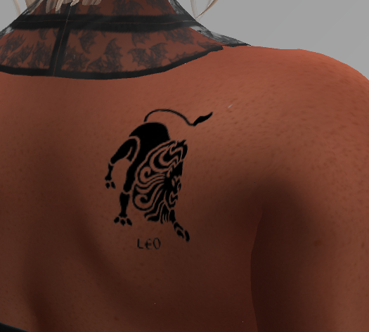 TATTOO IMAGEN, BOM, LEO, OMOPLATO** TATTOO-1