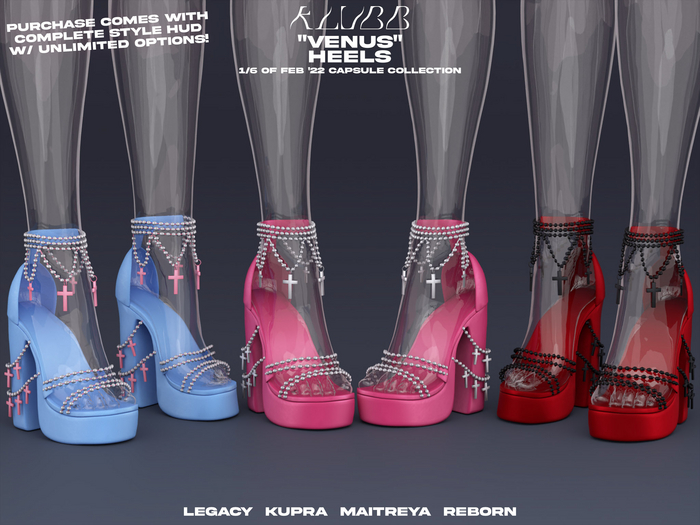 #KLUBB -  "Venus" Capsule Collection Heels