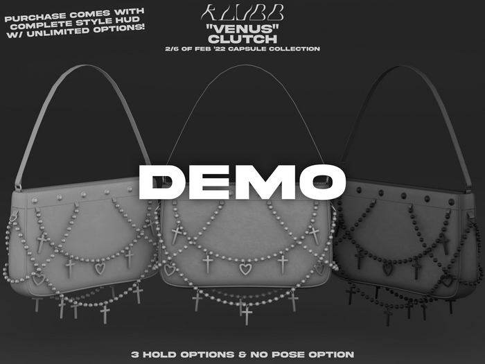 #KLUBB -  "Venus" Capsule Collection Clutch [DEMO]