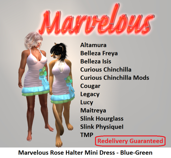 Marvelous Rose Halter Mini Dress - Blue-Green