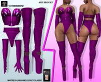 **KATE BECK PINK RISQUE STYLE COMPLET OUTFIT** (WEAR)