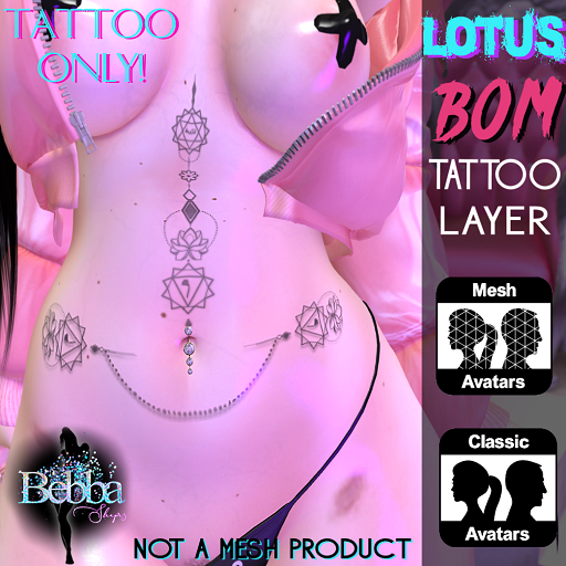::BEBBA:: Lotus Tattoo (BOM)