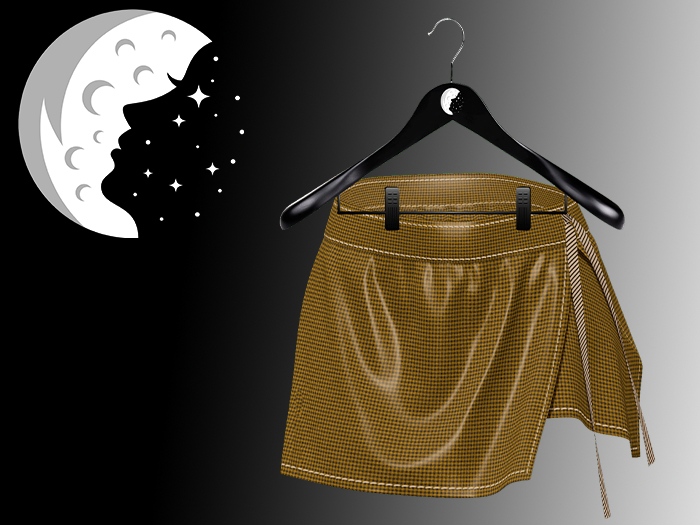 Moonie - Emily Skirt - Fabric Yellow