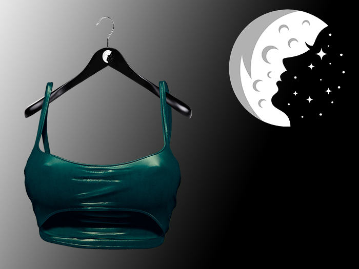 Moonie - Emily Top - Dark Green