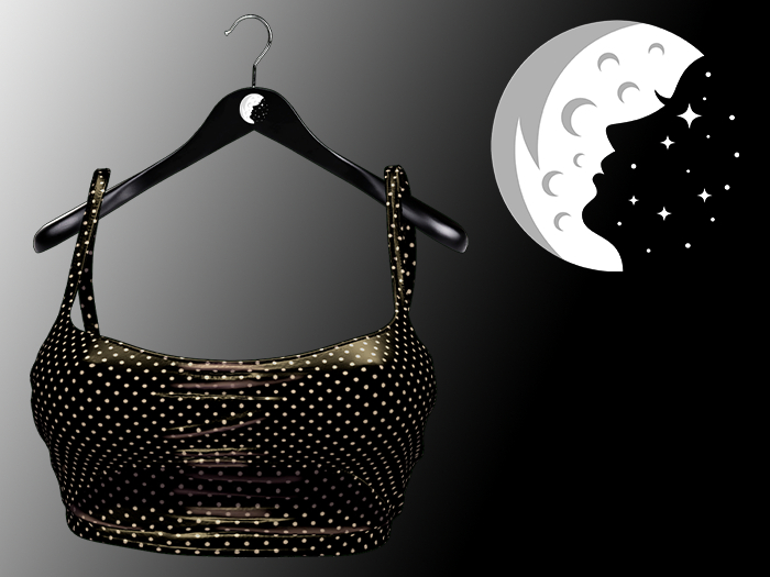 Moonie - Emily Top - White Dots