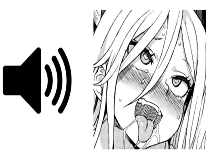 anime moan gesture