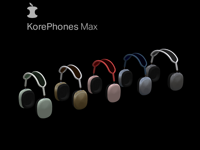 KorePhones Max - Mesh wireless headphones