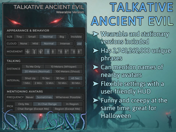 Talkative Ancient Evil