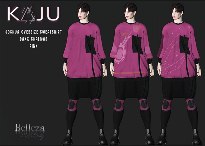 KAJU - DAXX SHALWAR - Pink 