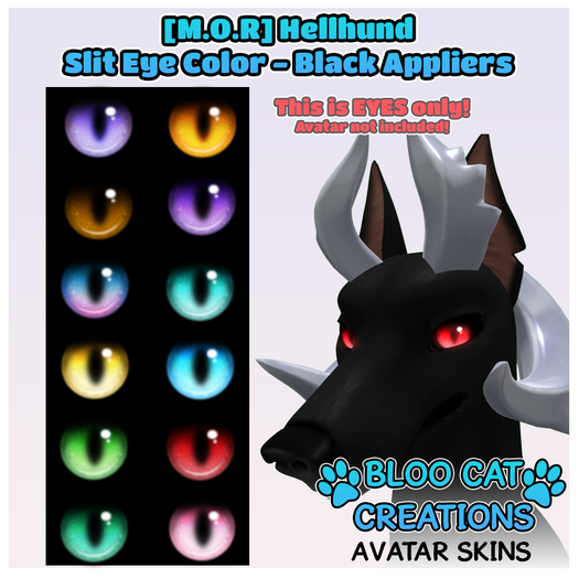 (BCC) - [M.O.R] Hellhund Eye Appliers Box - Slit Black
