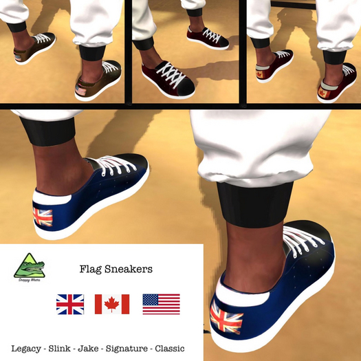 Snappy4men - Flag Sneakers - Fatpack