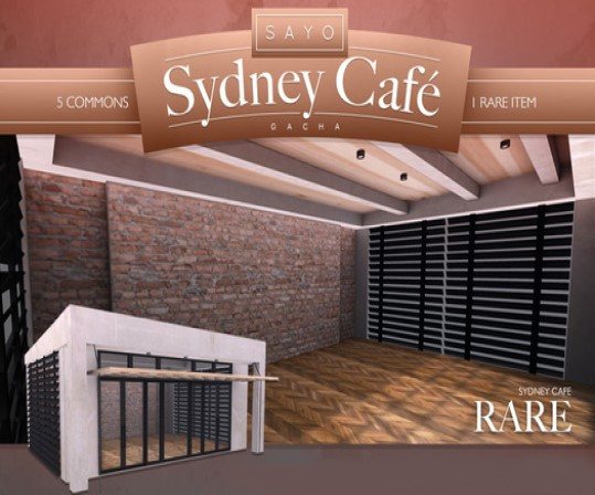 SAYO - Syndey Cafe Gacha - Sydney Cafe RARE