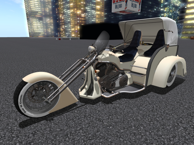 BCC/R66 Wedding Trike Cab 2
