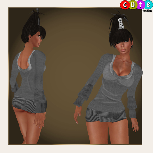 *Cute*_Pooh knited black