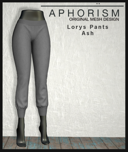 !APHORISM! - Lorys Pants Ash