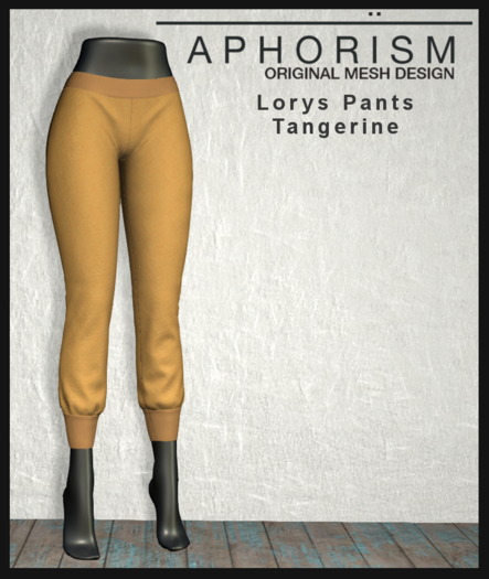 !APHORISM! - Lorys Pants Tangerine