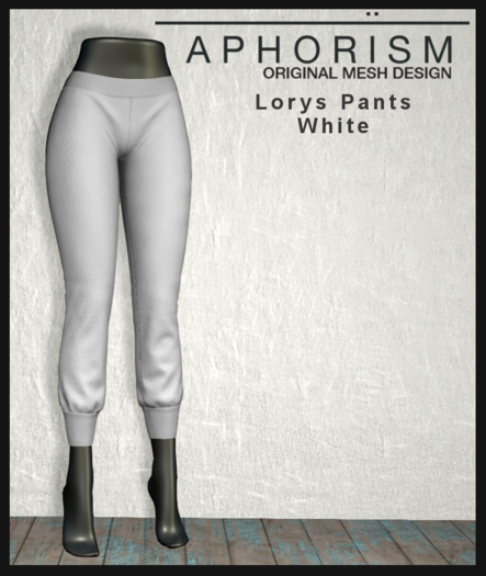 !APHORISM! - Lorys Pants White